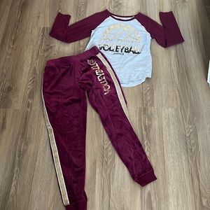 Justice volleyball outfit